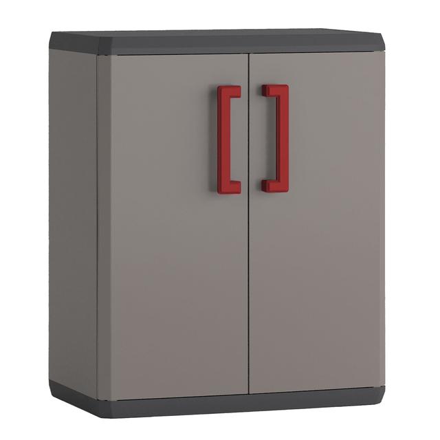 ARMADIO IN RESINA KETER 2 ANTE 1 RIPIANO 68x83x39 cm NERO | Tecnomat ARMADIO IN RESINA KETER 2 ANTE 1 RIPIANO 68x83x39 cm NERO | Tecnomat