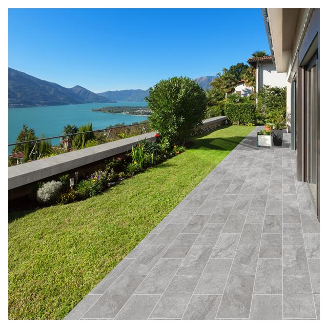 PAVIMENTO ESTERNO MIRAMONTI GRIGIO 20x40x0,85 cm PEI4 R11 GRES PORCELLANATO | Tecnomat PAVIMENTO ESTERNO MIRAMONTI GRIGIO 20x40x0,85 cm PEI4 R11 GRES PORCELLANATO | Tecnomat
