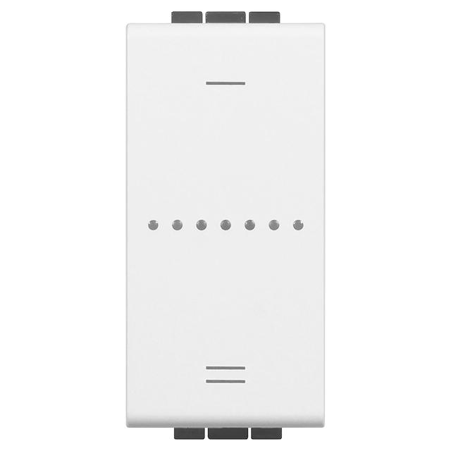 INTERRUTTORE DIMMER SMART LIVING LIGHT SMART BIANCO CARICO MASSIMO 150W LED BLU 230V | Tecnomat INTERRUTTORE DIMMER SMART LIVING LIGHT SMART BIANCO CARICO MASSIMO 150W LED BLU 230V | Tecnomat