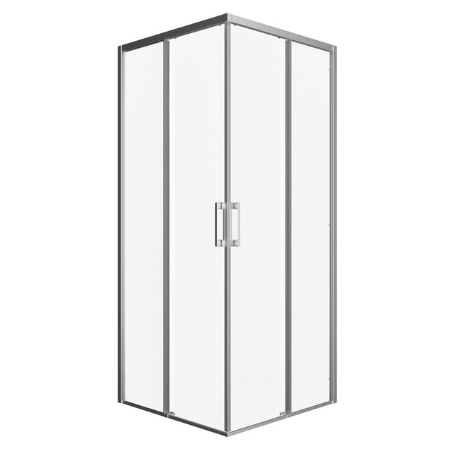 LATO PER ANGOLO FILA (67-69) H 200 cm DESTRA VETRO TRASPARENTE 6 mm PROFILI ARGENTO LUCIDO | Tecnomat LATO PER ANGOLO FILA (67-69) H 200 cm DESTRA VETRO TRASPARENTE 6 mm PROFILI ARGENTO LUCIDO | Tecnomat