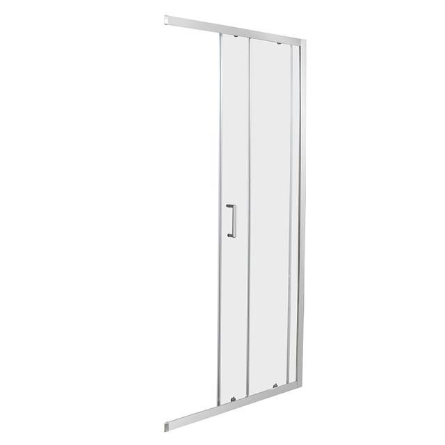 LATO PER ANGOLO PERLOZ 70 ALTEZZA 190 cm VETRO TEMPERATO TRASPARENTE 6 mm PROFILI CROMATI | Tecnomat LATO PER ANGOLO PERLOZ 70 ALTEZZA 190 cm VETRO TEMPERATO TRASPARENTE 6 mm PROFILI CROMATI | Tecnomat