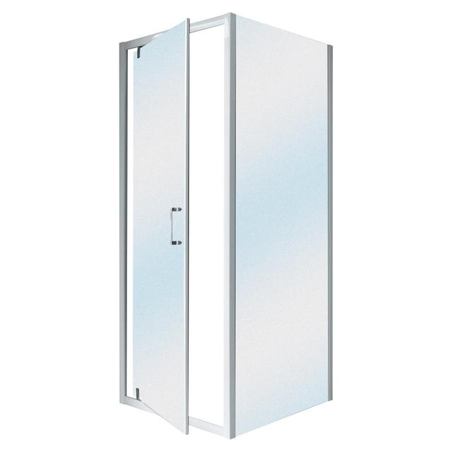 PORTA DOCCIA ADENIA BATTENTE (77-81) VETRO TEMPERATO STAMPATO 6 mm PROFILI BIANCO | Tecnomat PORTA DOCCIA ADENIA BATTENTE (77-81) VETRO TEMPERATO STAMPATO 6 mm PROFILI BIANCO | Tecnomat