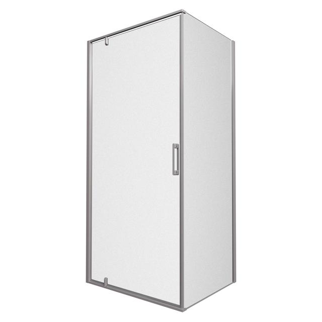 LATO FISSO LUCE (78-80) H200 cm VETRO TEMPERATO TRASPARENTE 6 mm PROFILI ARGENTO LUCIDO | Tecnomat LATO FISSO LUCE (78-80) H200 cm VETRO TEMPERATO TRASPARENTE 6 mm PROFILI ARGENTO LUCIDO | Tecnomat