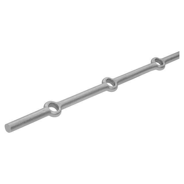 BARRA FERRO FORATA FORO TONDO 14 mm 14x14x2000 mm 14 FORI PER FINESTRE E RECINZIONI | Tecnomat BARRA FERRO FORATA FORO TONDO 14 mm 14x14x2000 mm 14 FORI PER FINESTRE E RECINZIONI | Tecnomat