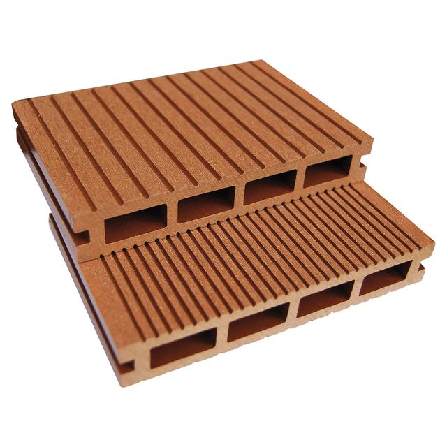 LISTONE DECKING WPC MARRONE 15x2,5x220 cm | Tecnomat LISTONE DECKING WPC MARRONE 15x2,5x220 cm | Tecnomat