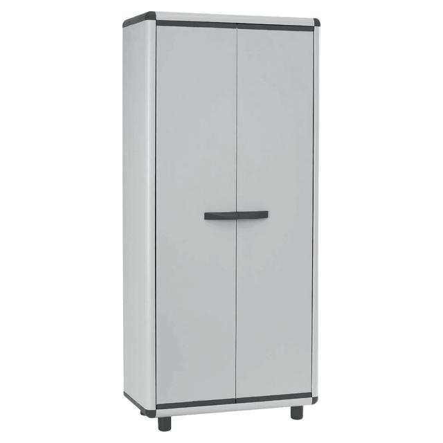 ARMADIO IN RESINA GAROFALO 2 ANTE TUTTOPIANI 70x175x39 cm GRIGIO | Tecnomat ARMADIO IN RESINA GAROFALO 2 ANTE TUTTOPIANI 70x175x39 cm GRIGIO | Tecnomat