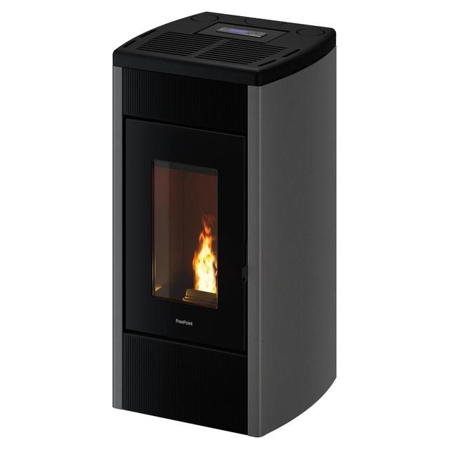 STUFA A PELLET AD ARIA FREEPOINT DUKE 12 AIRTIGHT 12,5 kW CANALIZZA TITANIUM | Tecnomat STUFA A PELLET AD ARIA FREEPOINT DUKE 12 AIRTIGHT 12,5 kW CANALIZZA TITANIUM | Tecnomat